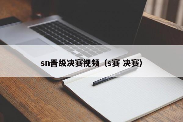 sn晋级决赛视频（s赛 决赛）